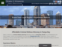 Tablet Screenshot of duicriminalattorneytampa.com